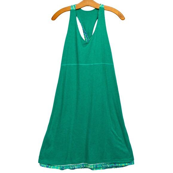 Women's Small KUHL Green Reversible Cotton Blend Sleeveless Dress - Picture 4 of 8